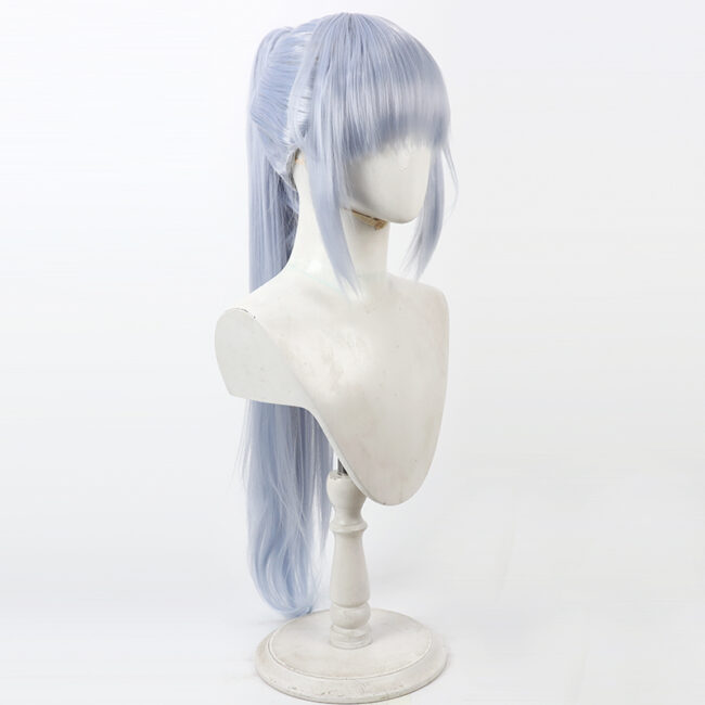 Cosplay Wig Compatible with GODDESS OF VICTORY: NIKKE 藤岡閃 Character Wig Halloween props Suitable for role-playing Heat Resistant Stylable Multiple Bright Colors Gift for Comic Exhibition Enthusiasts Holiday - Image 3