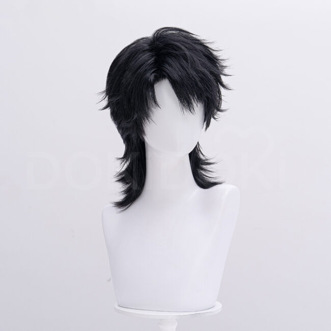 Cosplay Wig Compatible with Love and deepspace Caleb Character Wig Halloween props Suitable for role-playing Heat Resistant Stylable Multiple Bright Colors Gift for Comic Exhibition Enthusiasts Holiday - Image 4