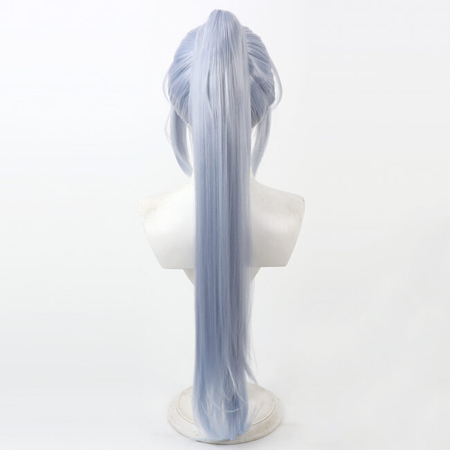 Cosplay Wig Compatible with GODDESS OF VICTORY: NIKKE 藤岡閃 Character Wig Halloween props Suitable for role-playing Heat Resistant Stylable Multiple Bright Colors Gift for Comic Exhibition Enthusiasts Holiday - Image 2