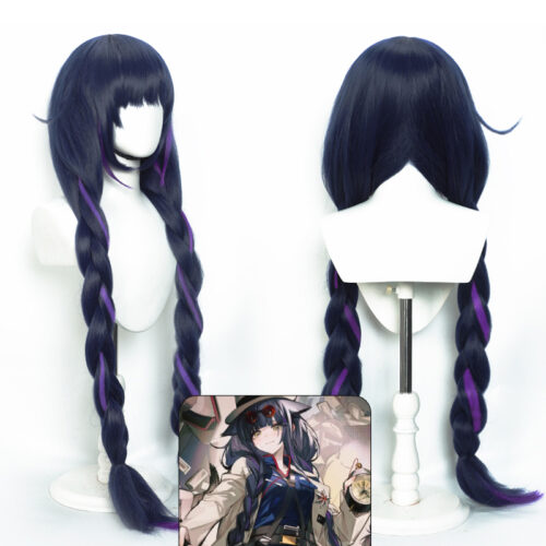 Cosplay Wig Compatible with Arknights Jessica the Liberated Character Wig Halloween props Suitable for role-playing Heat Resistant Stylable Multiple Bright Colors Gift for Comic Exhibition Enthusiasts Holiday