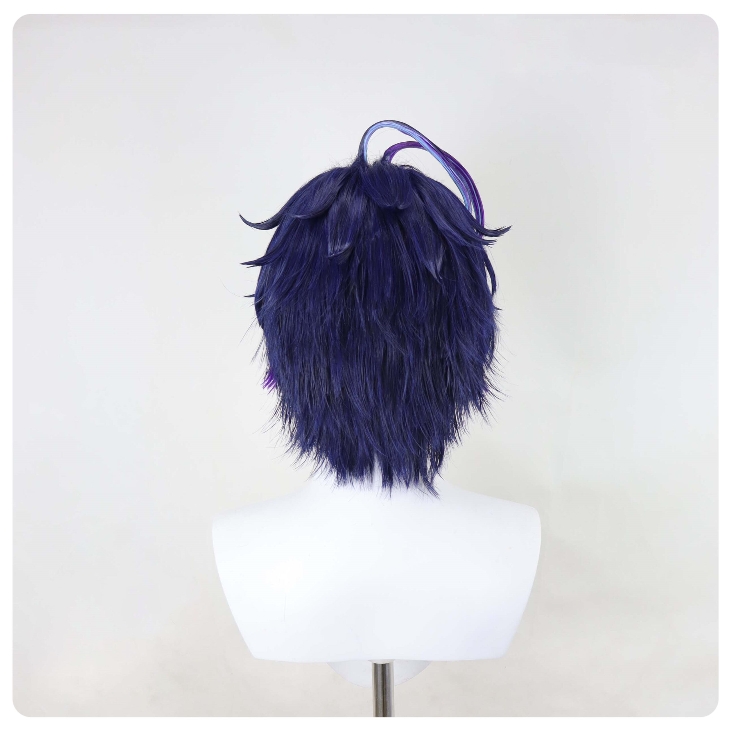 Cosplay Wig Compatible with WACCA Luin Character Wig Suitable for role-playing Heat Resistant Stylable Multiple Bright Colors Gift for Comic Exhibition Enthusiasts Holiday - Image 3