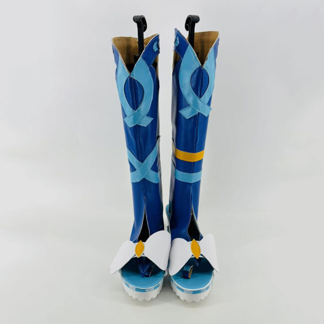 Cosplay Colorful Shoes Compatible with Genshin impact Mualani Anime and Games Gift for Role Playing Enthusiasts Comic Exhibitions Parties Photography Costumes Graduation Season Dress Up - Image 4