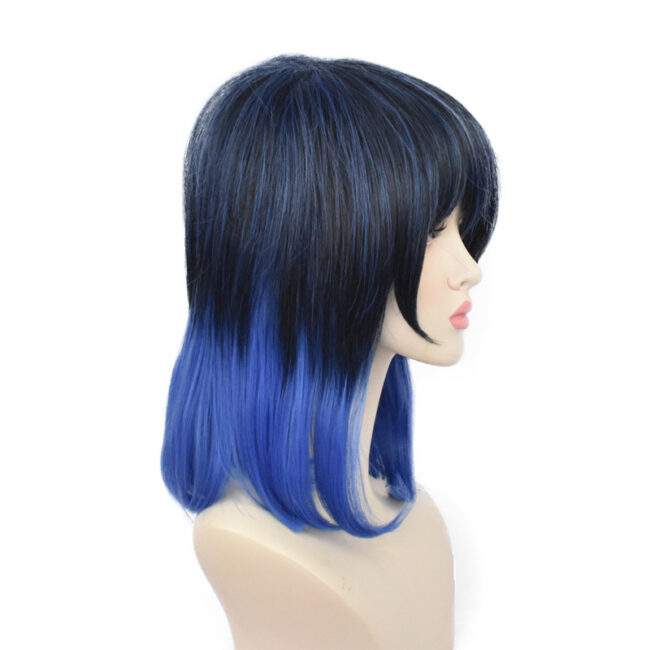 Cosplay Wig Compatible with Kimetsu no Yaiba Hashibira Inosuke Character Wig Halloween props Suitable for role-playing Heat Resistant Stylable Multiple Bright Colors Gift for Comic Exhibition Enthusiasts Holiday - Image 4