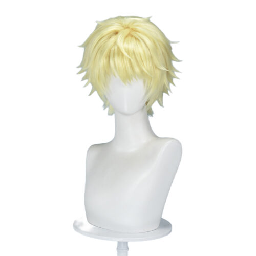 Cosplay Wig Compatible with DuRaRaRa!! Heiwajima Shizuo Character Wig Suitable for role-playing Heat Resistant Stylable Multiple Bright Colors Gift for Comic Exhibition Enthusiasts Holiday