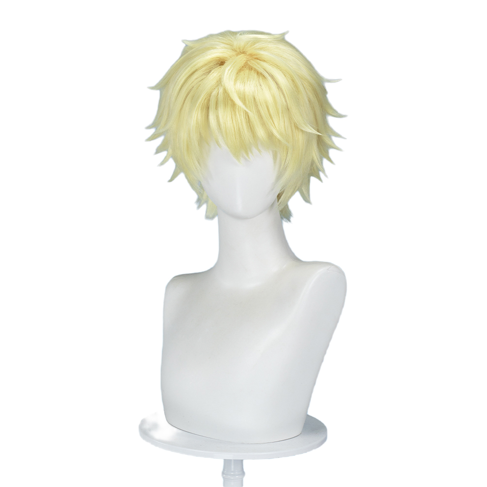 Cosplay Wig Compatible with DuRaRaRa!! Heiwajima Shizuo Character Wig Suitable for role-playing Heat Resistant Stylable Multiple Bright Colors Gift for Comic Exhibition Enthusiasts Holiday