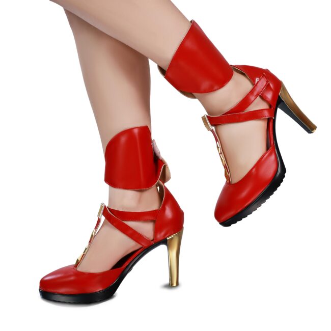 Cosplay Colorful Shoes Compatible with WutheringWaves Phrolova Anime and Games Gift for Role Playing Enthusiasts Comic Exhibitions Parties Photography Costumes Graduation Season Dress Up - Image 4