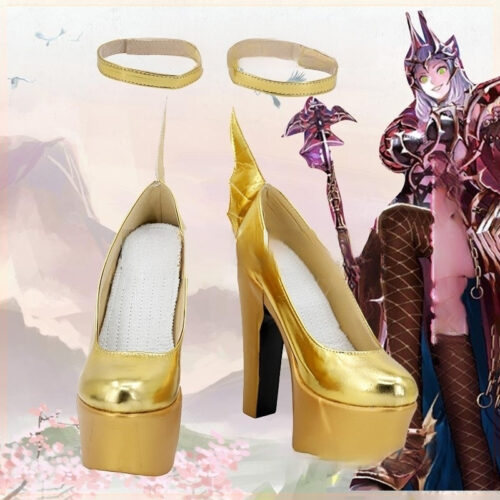 Cosplay Colorful Shoes Compatible with Fate Grand Order FGO Carmilla Anime and Games Gift for Role Playing Enthusiasts Comic Exhibitions Parties Photography Costumes Graduation Season Dress Up