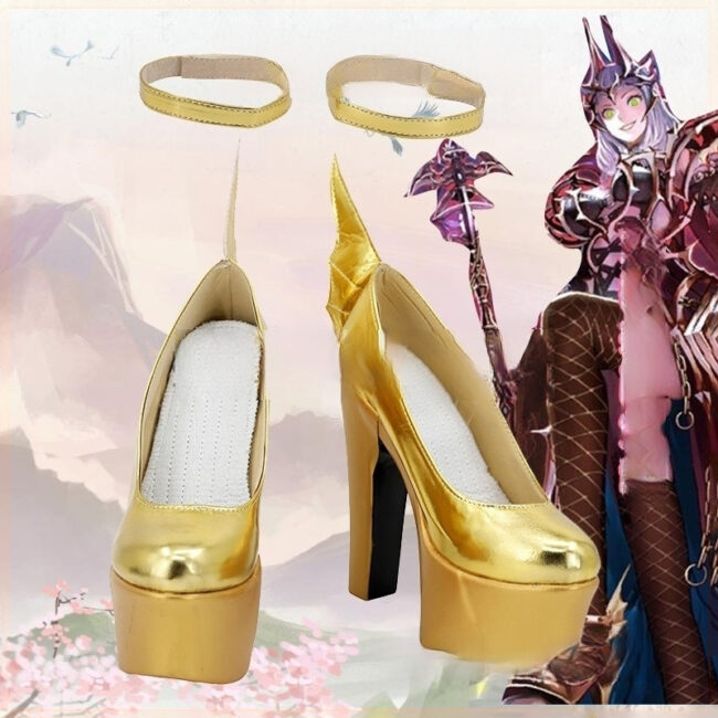 Cosplay Colorful Shoes Compatible with Fate Grand Order FGO Carmilla Anime and Games Gift for Role Playing Enthusiasts Comic Exhibitions Parties Photography Costumes Graduation Season Dress Up