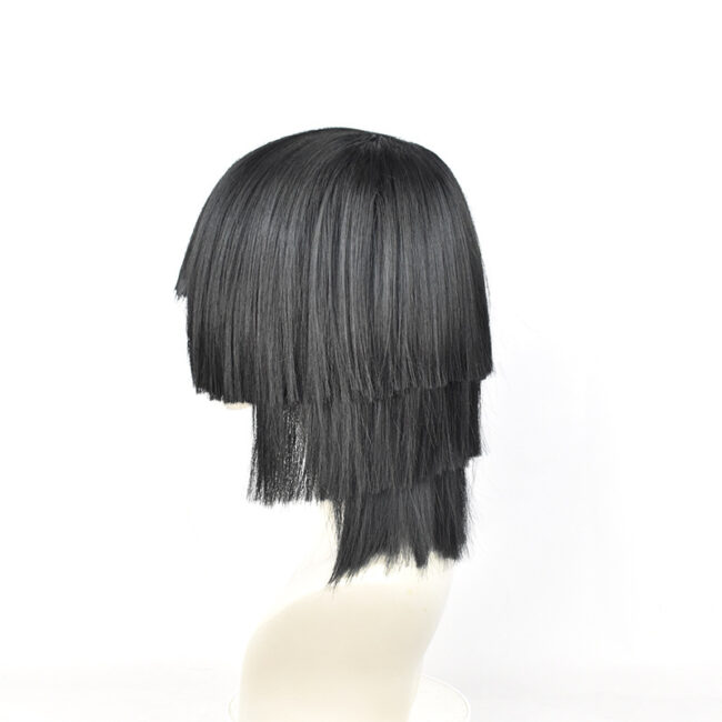 Cosplay Wig Compatible with Kimetsu no Yaiba Iguro Obanai Character Wig Halloween props Suitable for role-playing Heat Resistant Stylable Multiple Bright Colors Gift for Comic Exhibition Enthusiasts Holiday - Image 4