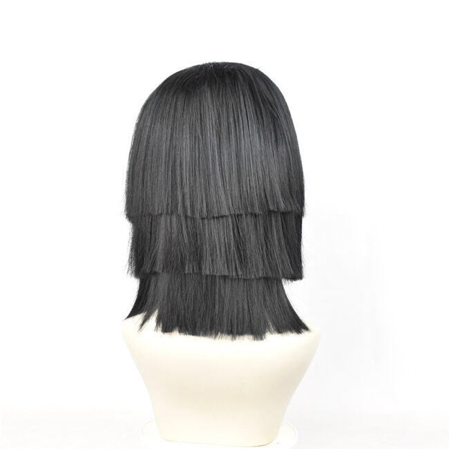 Cosplay Wig Compatible with Kimetsu no Yaiba Iguro Obanai Character Wig Halloween props Suitable for role-playing Heat Resistant Stylable Multiple Bright Colors Gift for Comic Exhibition Enthusiasts Holiday - Image 2