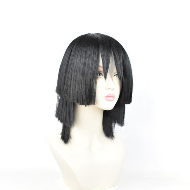 Cosplay Wig Compatible with Kimetsu no Yaiba Iguro Obanai Character Wig Halloween props Suitable for role-playing Heat Resistant Stylable Multiple Bright Colors Gift for Comic Exhibition Enthusiasts Holiday - Image 3