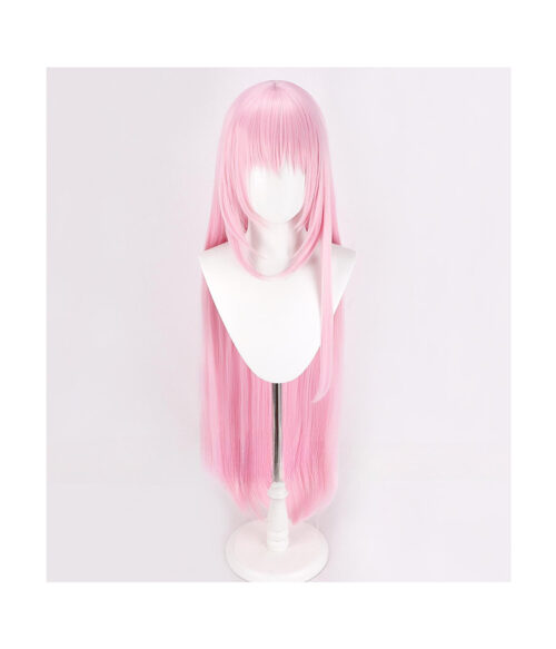 Cosplay Wig Compatible with Megurine Luka Character Wig Halloween props Suitable for role-playing Heat Resistant Stylable Multiple Bright Colors Gift for Comic Exhibition Enthusiasts Holiday