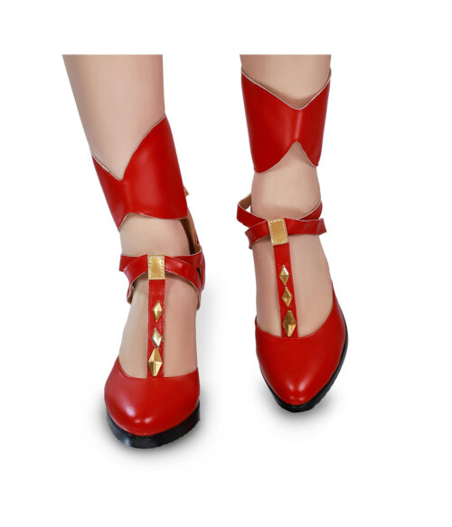Cosplay Colorful Shoes Compatible with WutheringWaves Phrolova Anime and Games Gift for Role Playing Enthusiasts Comic Exhibitions Parties Photography Costumes Graduation Season Dress Up