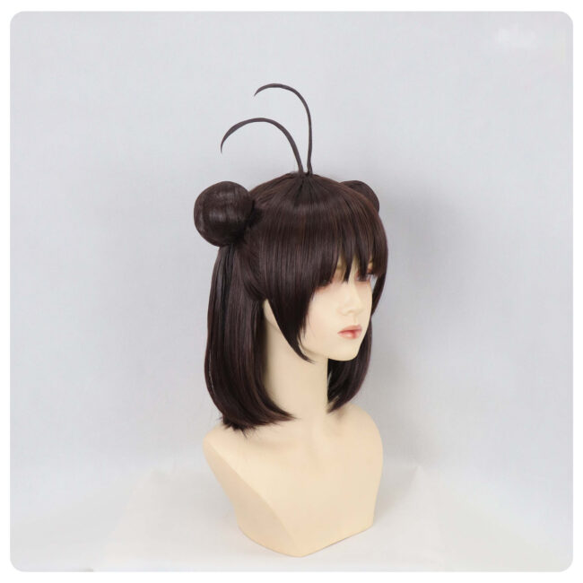 Cosplay Wig Compatible with Azur Lane 那珂 なか Character Wig Halloween props Suitable for role-playing Heat Resistant Stylable Multiple Bright Colors Gift for Comic Exhibition Enthusiasts Holiday - Image 3