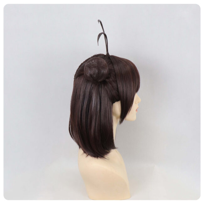 Cosplay Wig Compatible with Azur Lane 那珂 なか Character Wig Halloween props Suitable for role-playing Heat Resistant Stylable Multiple Bright Colors Gift for Comic Exhibition Enthusiasts Holiday - Image 4