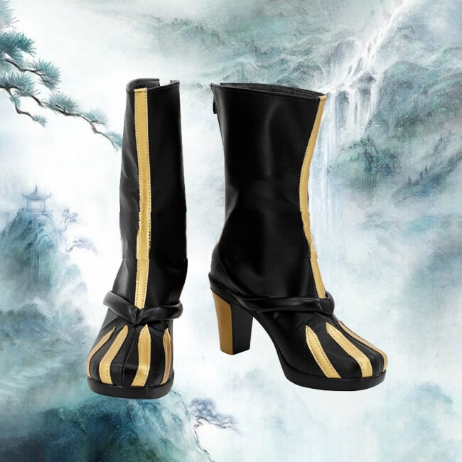 Cosplay Colorful Shoes Compatible with Fate Grand Order FGO Kyokutei Bakin Anime and Games Gift for Role Playing Enthusiasts Comic Exhibitions Parties Photography Costumes Graduation Season Dress Up - Image 4
