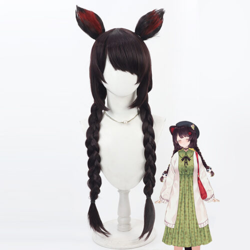 Cosplay Wig Compatible with VTuber 戌亥とこ Character Wig Halloween props Suitable for role-playing Heat Resistant Stylable Multiple Bright Colors Gift for Comic Exhibition Enthusiasts Holiday