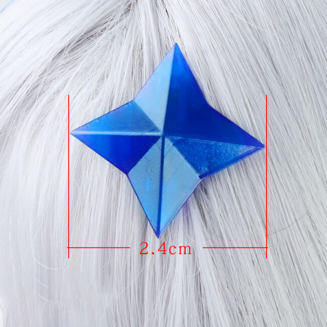Cosplay Wig Compatible with VTuber Amane Kanata Character Wig Halloween props Suitable for role-playing Heat Resistant Stylable Multiple Bright Colors Gift for Comic Exhibition Enthusiasts Holiday - Image 2