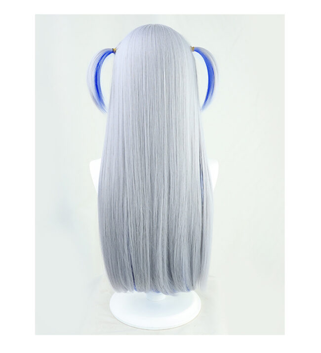 Cosplay Wig Compatible with VTuber Amane Kanata Character Wig Halloween props Suitable for role-playing Heat Resistant Stylable Multiple Bright Colors Gift for Comic Exhibition Enthusiasts Holiday - Image 3