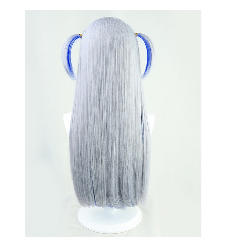 Cosplay Wig Compatible with VTuber Amane Kanata Character Wig Halloween props Suitable for role-playing Heat Resistant Stylable Multiple Bright Colors Gift for Comic Exhibition Enthusiasts Holiday - Image 3