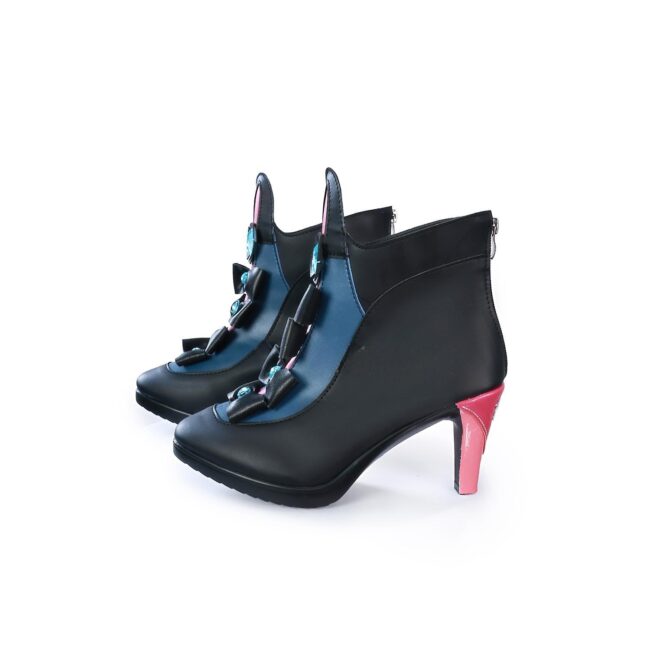 Cosplay Colorful Shoes Compatible with WutheringWaves Carlotta Anime and Games Gift for Role Playing Enthusiasts Comic Exhibitions Parties Photography Costumes Graduation Season Dress Up - Image 2