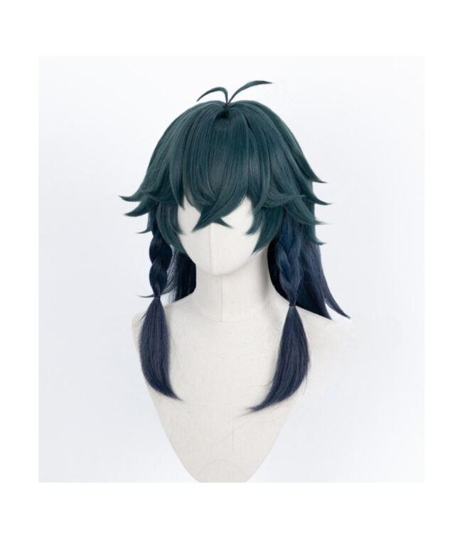 Cosplay Wig Compatible with King of Glory qin gi si han Character Wig Halloween props Suitable for role-playing Heat Resistant Stylable Multiple Bright Colors Gift for Comic Exhibition Enthusiasts Holiday - Image 2