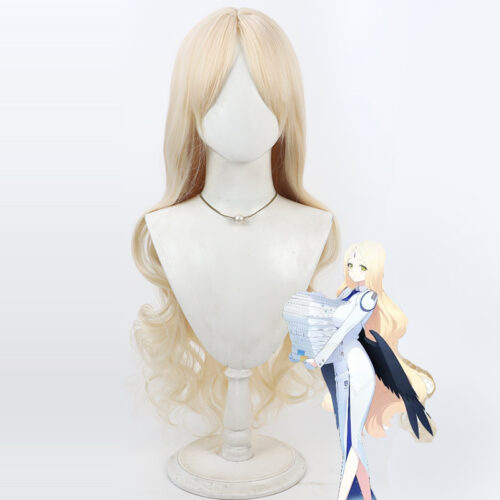 Cosplay Wig Compatible with Blue Archive Project MX Iwabitsu Ayumu Character Wig Halloween props Suitable for role-playing Heat Resistant Stylable Multiple Bright Colors Gift for Comic Exhibition Enthusiasts Holiday