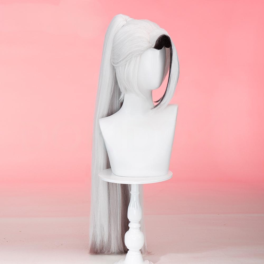 Cosplay Wig Compatible with Hazbin Hotel Veggie Popular anime and game characters Wig Halloween props Suitable for role-playing Heat Resistant Stylable Multiple Bright Colors Gift for Comic Exhibition Enthusiasts Holiday