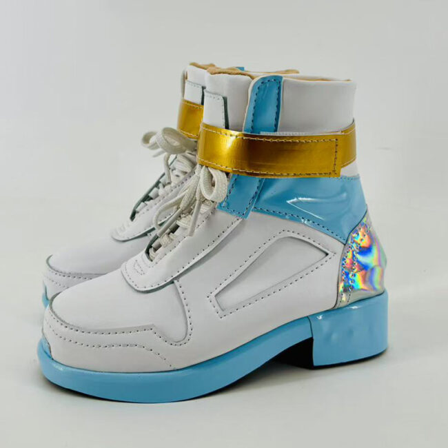 Cosplay Colorful Shoes Compatible with Gakuen IDOLM@STER Kotone Fujita Anime and Games Gift for Role Playing Enthusiasts Comic Exhibitions Parties Photography Costumes Graduation Season Dress Up - Image 3