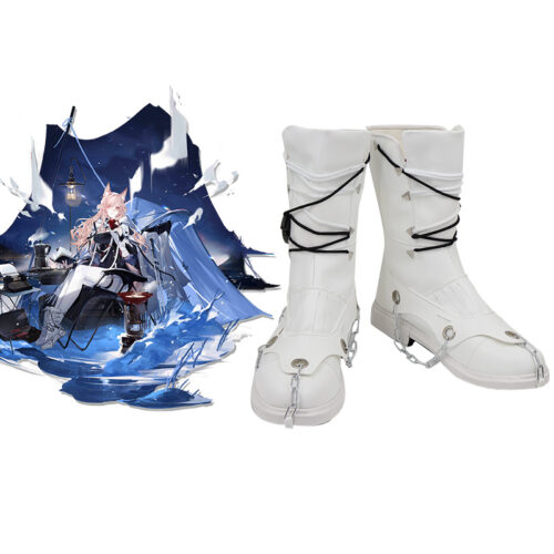 Cosplay Colorful Shoes Compatible with Arknights Pozëmka Anime and Games Gift for Role Playing Enthusiasts Comic Exhibitions Parties Photography Costumes Graduation Season Dress Up
