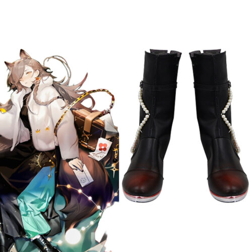 Cosplay Colorful Shoes Compatible with Arknights Penance Anime and Games Gift for Role Playing Enthusiasts Comic Exhibitions Parties Photography Costumes Graduation Season Dress Up