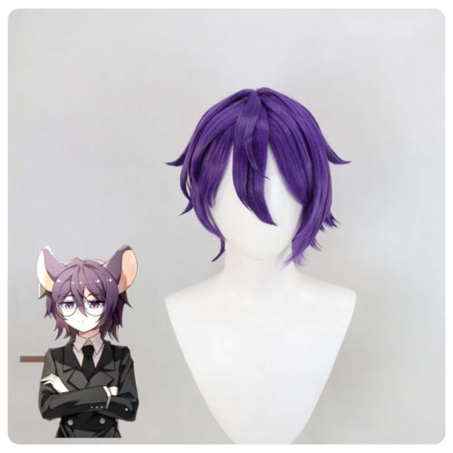 Cosplay Wig Compatible with Shu Hak Crazy Fairy Tales Shu Hak Character Wig Halloween props Suitable for role-playing Heat Resistant Stylable Multiple Bright Colors Gift for Comic Exhibition Enthusiasts Holiday