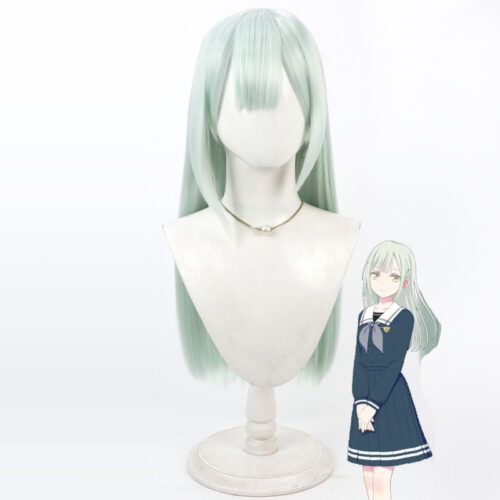 Cosplay Wig Compatible with BanG Dream Wakaba Mutsumi Character Wig Halloween props Suitable for role-playing Heat Resistant Stylable Multiple Bright Colors Gift for Comic Exhibition Enthusiasts Holiday