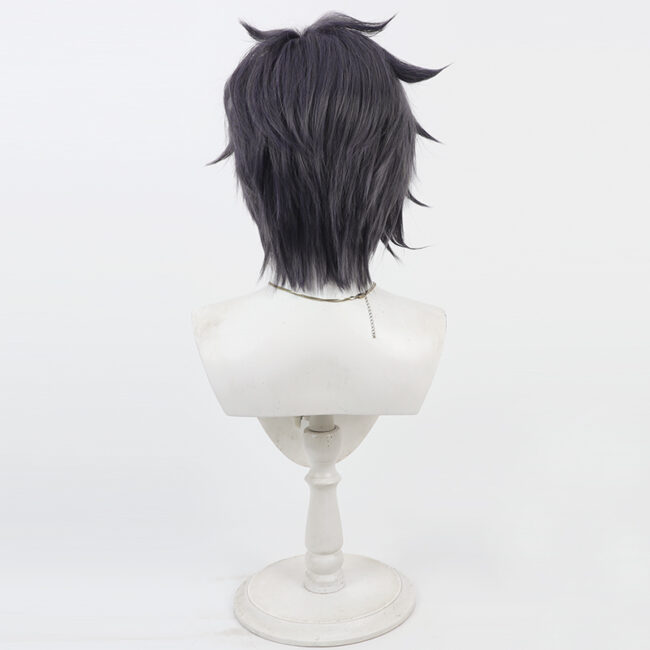 Cosplay Wig Compatible with Touken Ranbu Akashi Kuniyuki Character Wig Halloween props Suitable for role-playing Heat Resistant Stylable Multiple Bright Colors Gift for Comic Exhibition Enthusiasts Holiday - Image 3