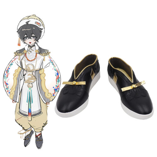 Cosplay Colorful Shoes Compatible with The tale of food 汤圆 Anime and Games Gift for Role Playing Enthusiasts Comic Exhibitions Parties Photography Costumes Graduation Season Dress Up