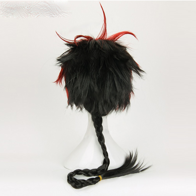 Cosplay Wig Compatible with Seraph of the end Crowley Eusford Character Wig Halloween props Suitable for role-playing Heat Resistant Stylable Multiple Bright Colors Gift for Comic Exhibition Enthusiasts Holiday - Image 2