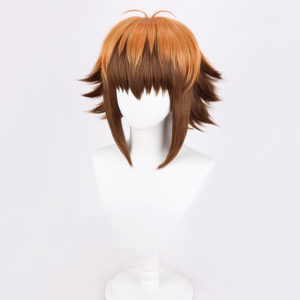 Cosplay Wig Compatible with Yugi Judai Popular anime and game characters Wig Halloween props Suitable for role-playing Heat Resistant Stylable Multiple Bright Colors Gift for Comic Exhibition Enthusiasts Holiday - Image 4