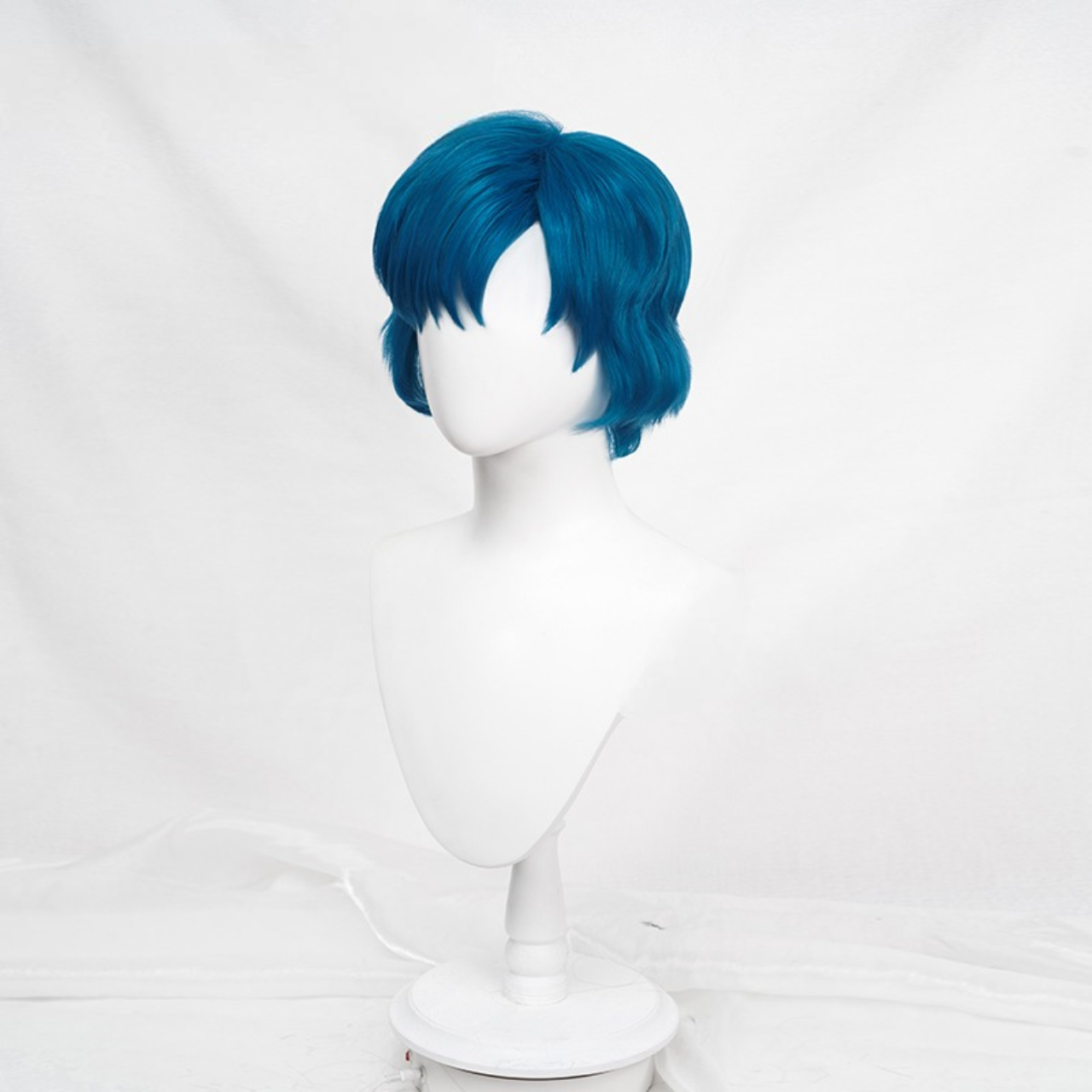 Cosplay Wig Compatible with 美少女戦士セーラームーン Mizuno Ami Character Wig Halloween props Suitable for role-playing Heat Resistant Stylable Multiple Bright Colors Gift for Comic Exhibition Enthusiasts Holiday - Image 3