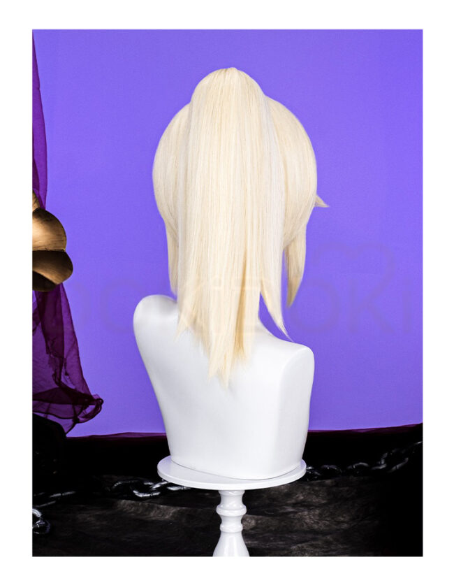 Cosplay Wig Compatible with Hazbin Hotel Ondine Savage Popular anime and game characters Wig Halloween props Suitable for role-playing Heat Resistant Stylable Multiple Bright Colors Gift for Comic Exhibition Enthusiasts Holiday - Image 3