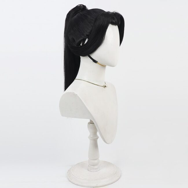 Cosplay Wig Compatible with Ne Zha 殷夫人 Character Wig Halloween props Suitable for role-playing Heat Resistant Stylable Multiple Bright Colors Gift for Comic Exhibition Enthusiasts Holiday - Image 4