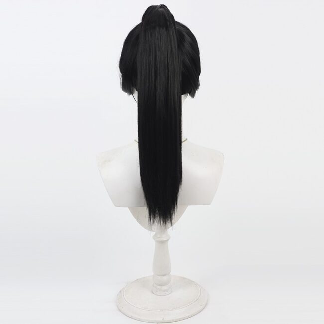 Cosplay Wig Compatible with Ne Zha 殷夫人 Character Wig Halloween props Suitable for role-playing Heat Resistant Stylable Multiple Bright Colors Gift for Comic Exhibition Enthusiasts Holiday - Image 3