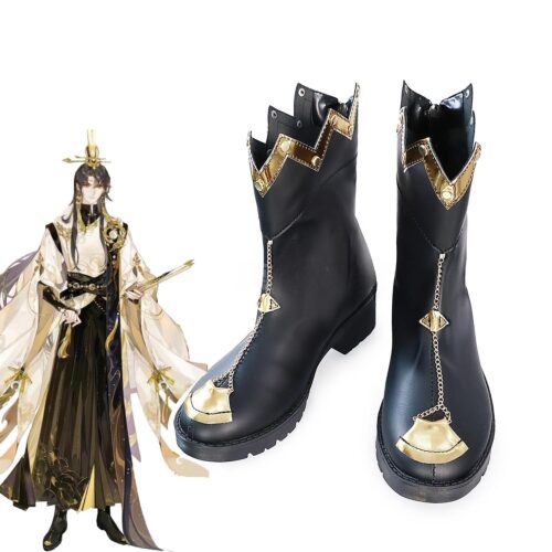 Cosplay Colorful Shoes Compatible with 花亦山心之月 宣行琮 Anime and Games Gift for Role Playing Enthusiasts Comic Exhibitions Parties Photography Costumes Graduation Season Dress Up