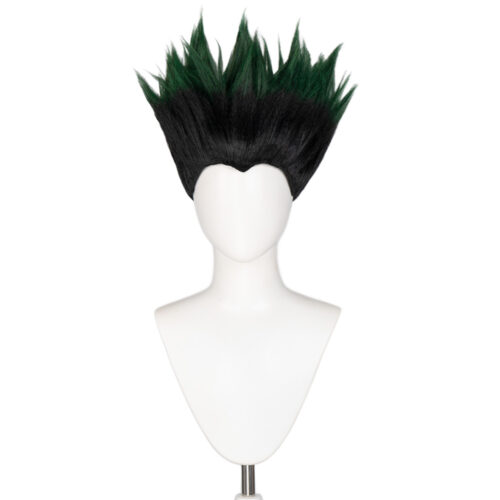 Cosplay Wig Compatible with HUNTER×HUNTER GON FREECSS Character Wig Halloween props Suitable for role-playing Heat Resistant Stylable Multiple Bright Colors Gift for Comic Exhibition Enthusiasts Holiday