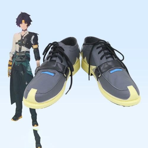 Cosplay Colorful Shoes Compatible with Zenless Zone Zero Asaba Harumasa Anime and Games Gift for Role Playing Enthusiasts Comic Exhibitions Parties Photography Costumes Graduation Season Dress Up