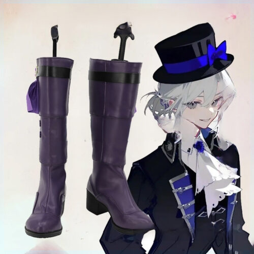 Cosplay Colorful Shoes Compatible with Reverse:1999 Vertin Anime and Games Gift for Role Playing Enthusiasts Comic Exhibitions Parties Photography Costumes Graduation Season Dress Up