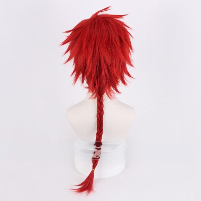 Cosplay Wig Compatible with Fate Grand Order FGO Iskandar/Alexander Character Wig Halloween props Suitable for role-playing Heat Resistant Stylable Multiple Bright Colors Gift for Comic Exhibition Enthusiasts Holiday - Image 4