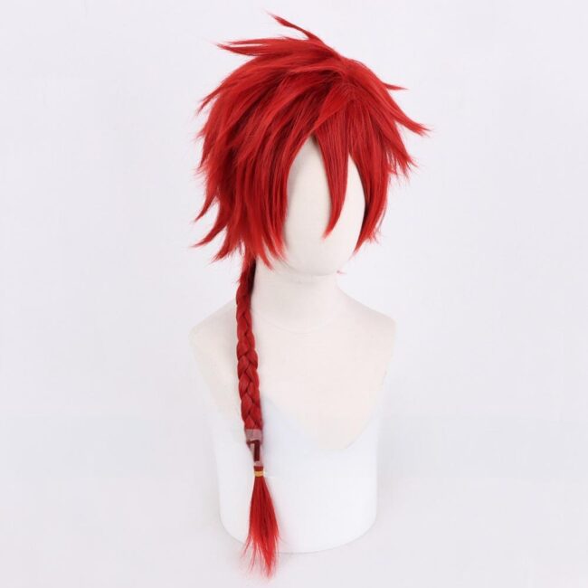 Cosplay Wig Compatible with Fate Grand Order FGO Iskandar/Alexander Character Wig Halloween props Suitable for role-playing Heat Resistant Stylable Multiple Bright Colors Gift for Comic Exhibition Enthusiasts Holiday - Image 2