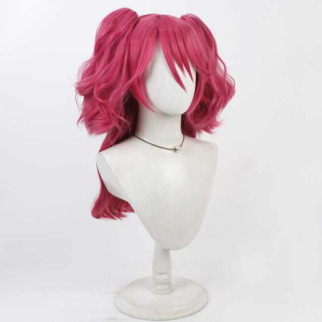 Cosplay Wig Compatible with Tales of Graces シェリアバーンズ  Character Wig Halloween props Suitable for role-playing Heat Resistant Stylable Multiple Bright Colors Gift for Comic Exhibition Enthusiasts Holiday - Image 5