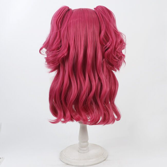 Cosplay Wig Compatible with Tales of Graces シェリアバーンズ  Character Wig Halloween props Suitable for role-playing Heat Resistant Stylable Multiple Bright Colors Gift for Comic Exhibition Enthusiasts Holiday - Image 3