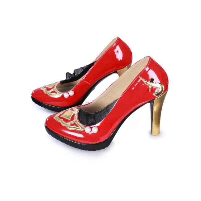 Cosplay Colorful Shoes Compatible with NARAKA:BLADEPOINT Valda Cui Anime and Games Gift for Role Playing Enthusiasts Comic Exhibitions Parties Photography Costumes Graduation Season Dress Up - Image 3